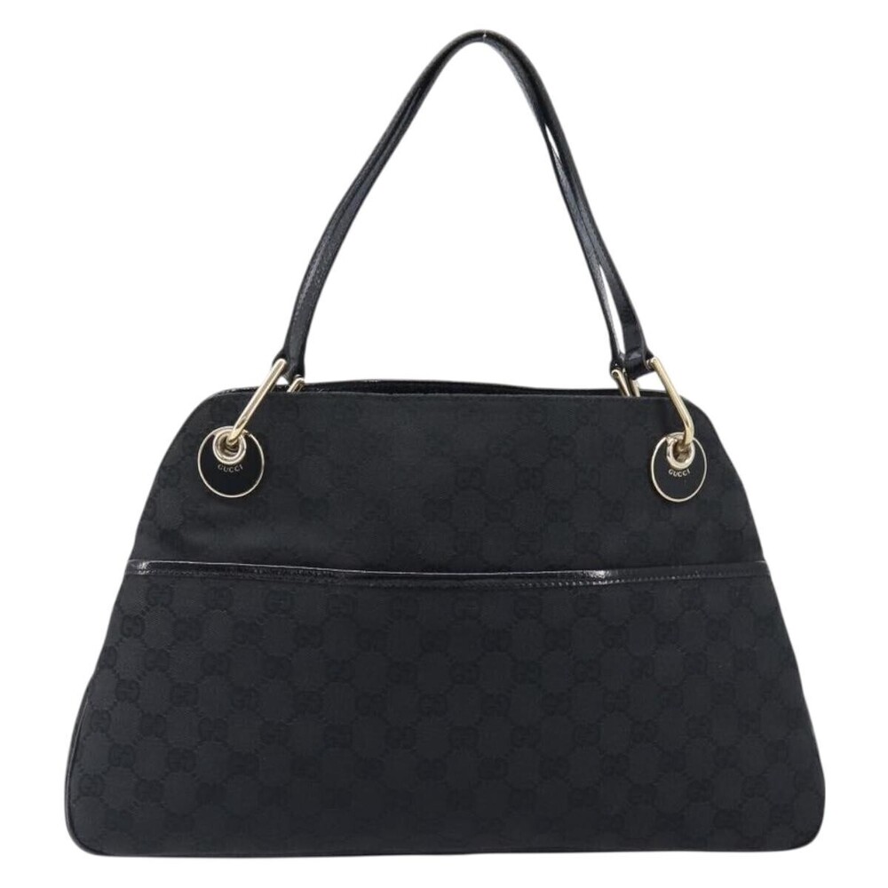 Gucci Twins Tote GG Canvas with Leather Large